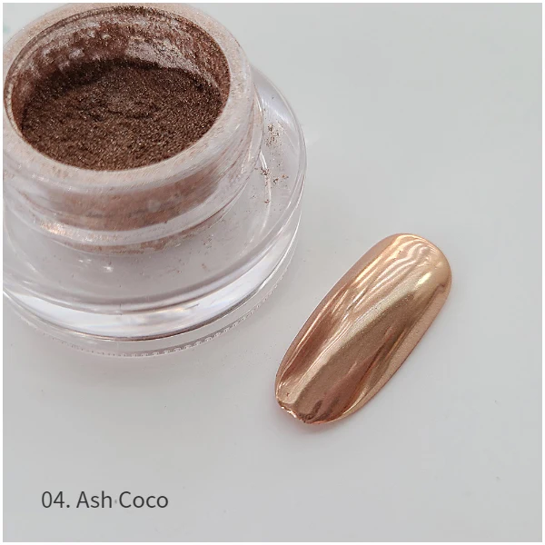 Bonniebee Ash Gold Chrome Powder [4. Ash Coco]