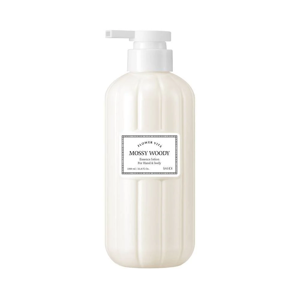 BANDI - Essence Lotion 1000mL (Lime Forest, Baby Cotton, Lily Musk, Peony Blossom, Greenery Fig, Mossy Wood) - Image 9
