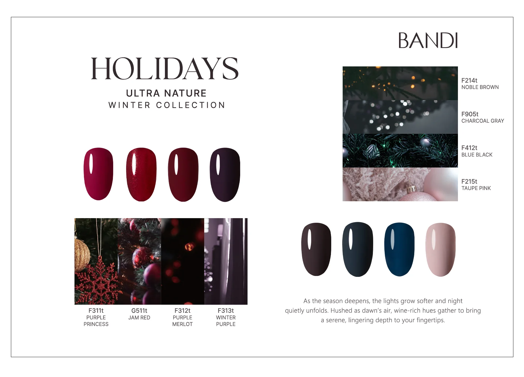 BANDI - Holiday Ultra Nature Winter Collection - Image 3