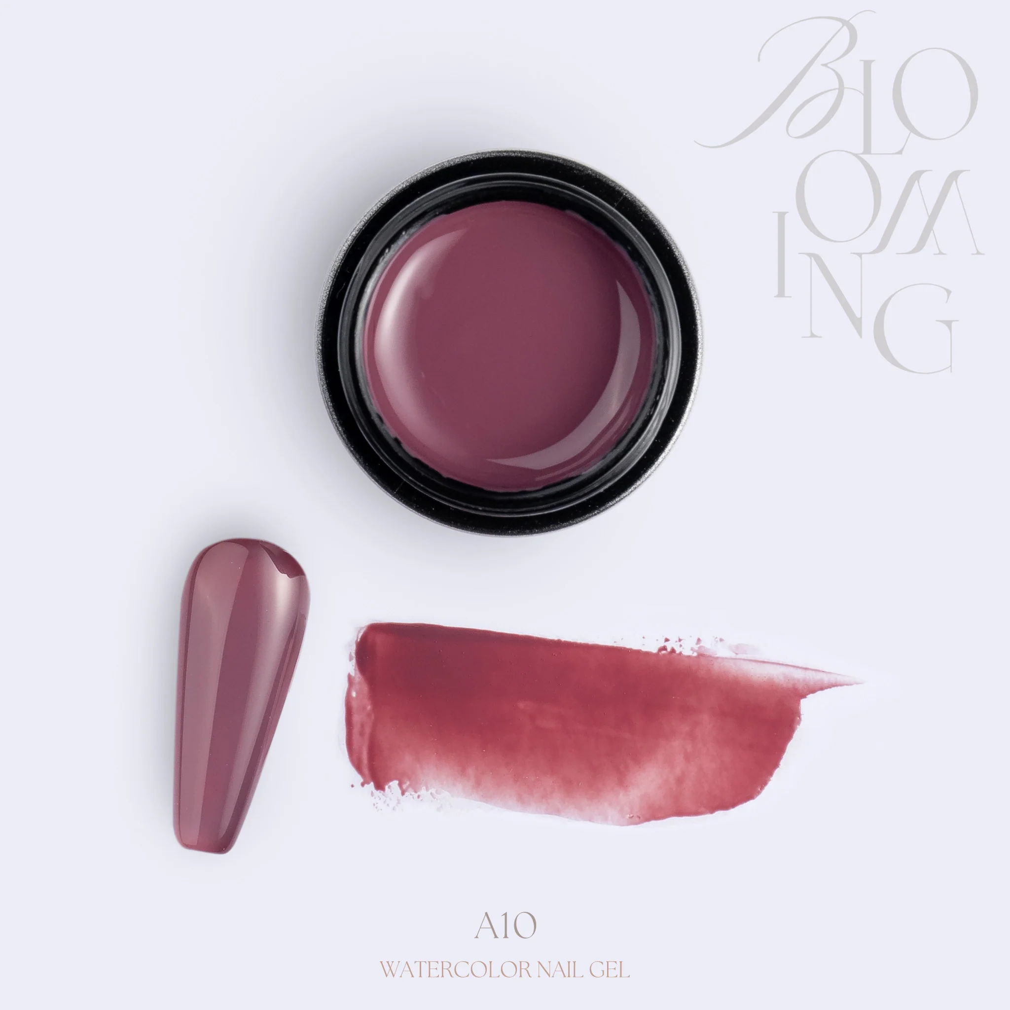 Blooming Nails - No.1 Watercolor Nail Gel Set - Image 17