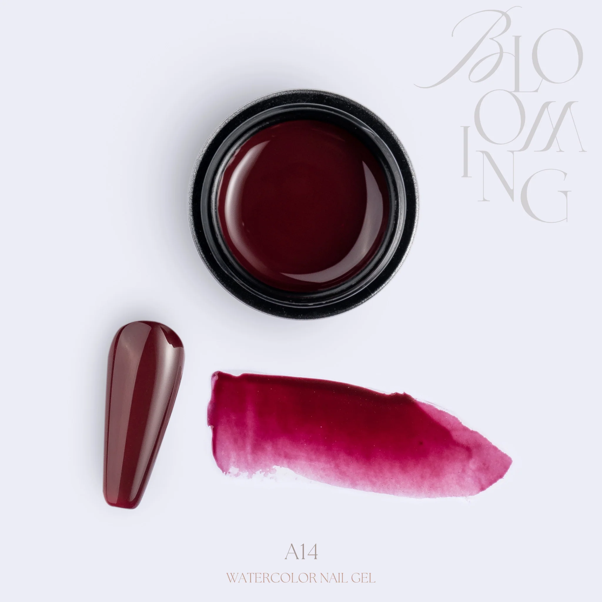 Blooming Nails - No.1 Watercolor Nail Gel Set - Image 21