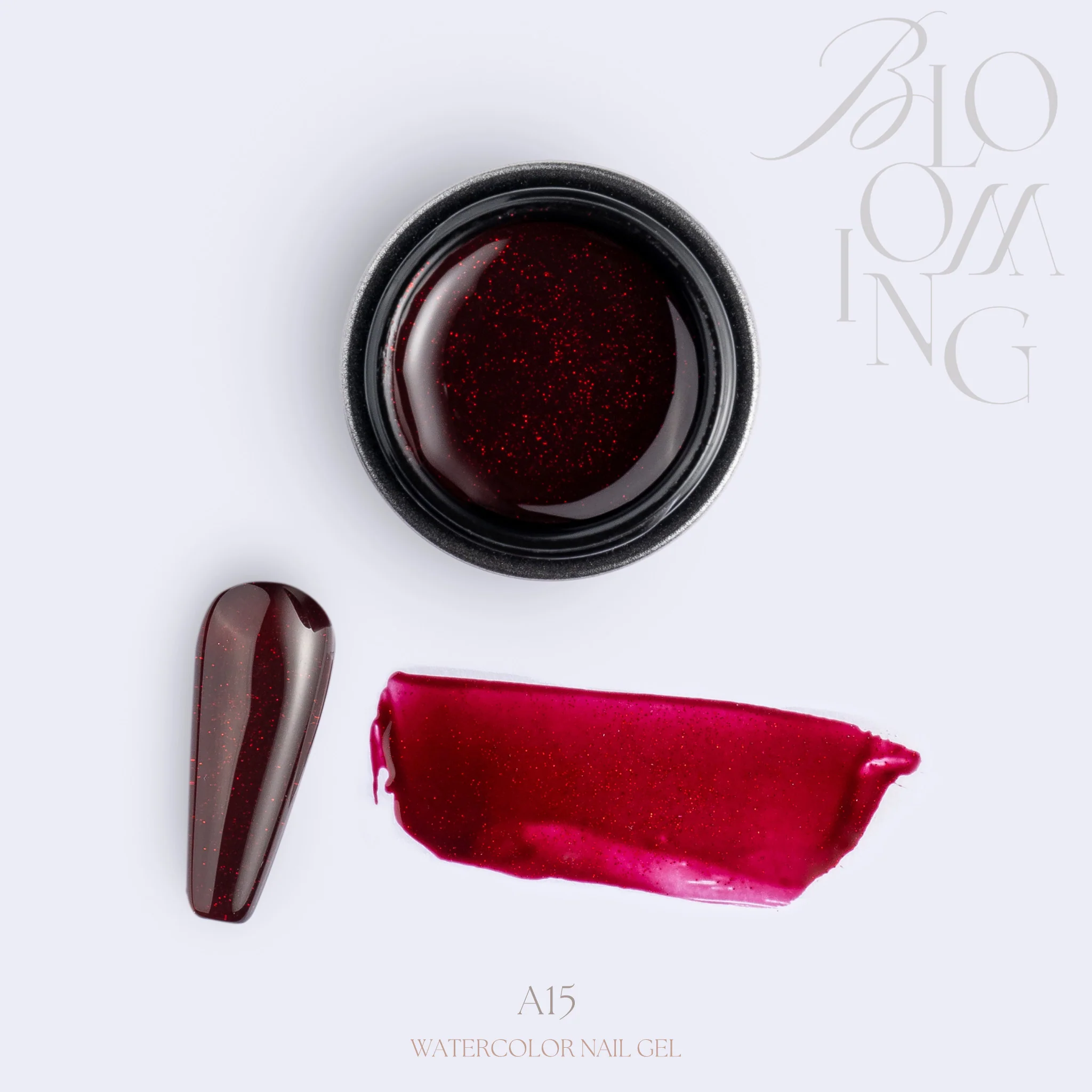 Blooming Nails - No.1 Watercolor Nail Gel Set - Image 22