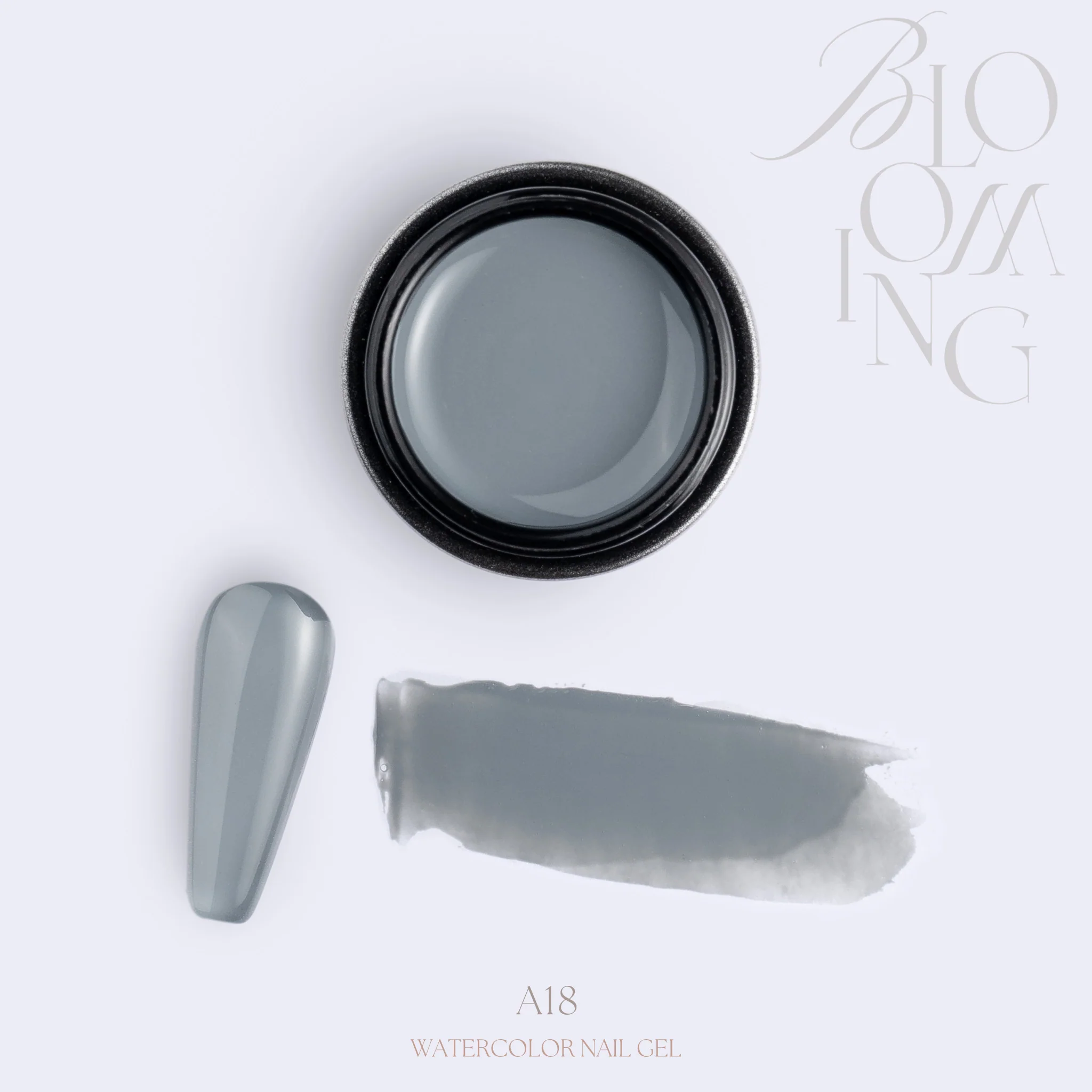 Blooming Nails - No.1 Watercolor Nail Gel Set - Image 25
