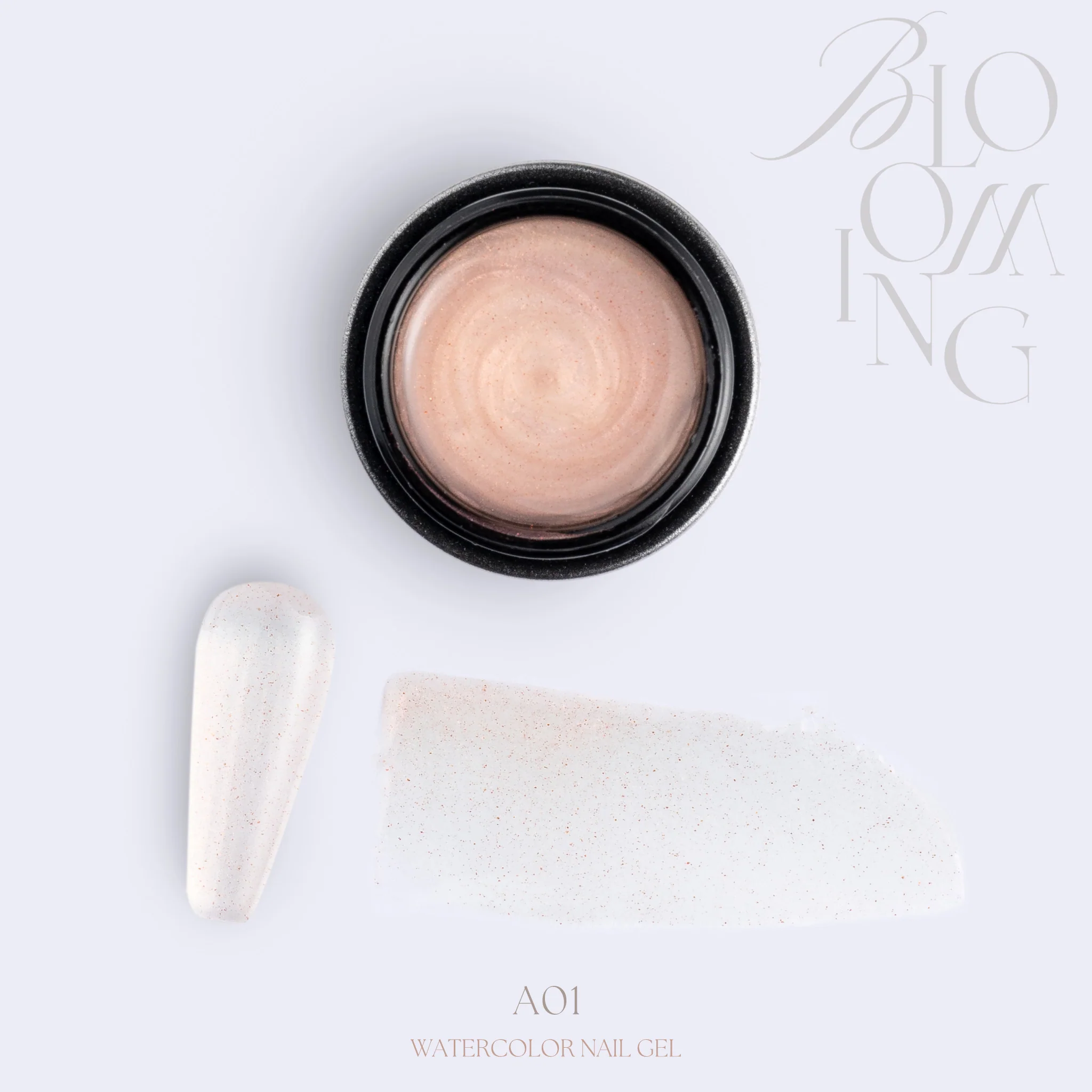 Blooming Nails - No.1 Watercolor Nail Gel Set - Image 8