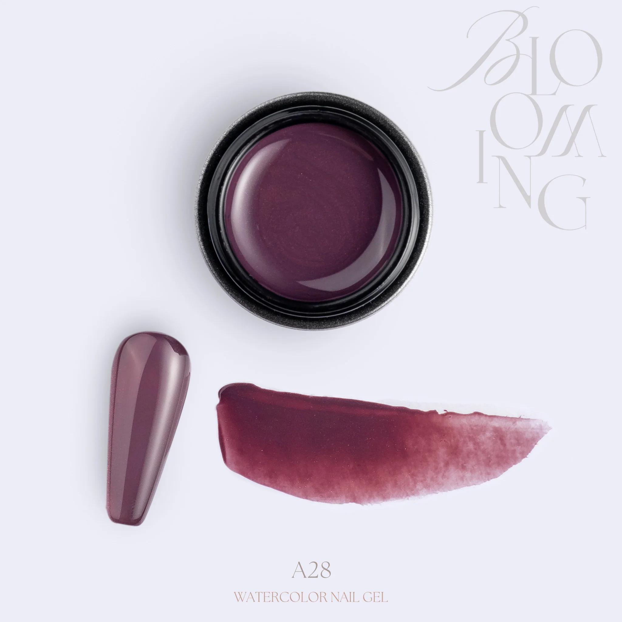 Blooming Nails - No.2 Watercolor Nail Gel Set - Image 11