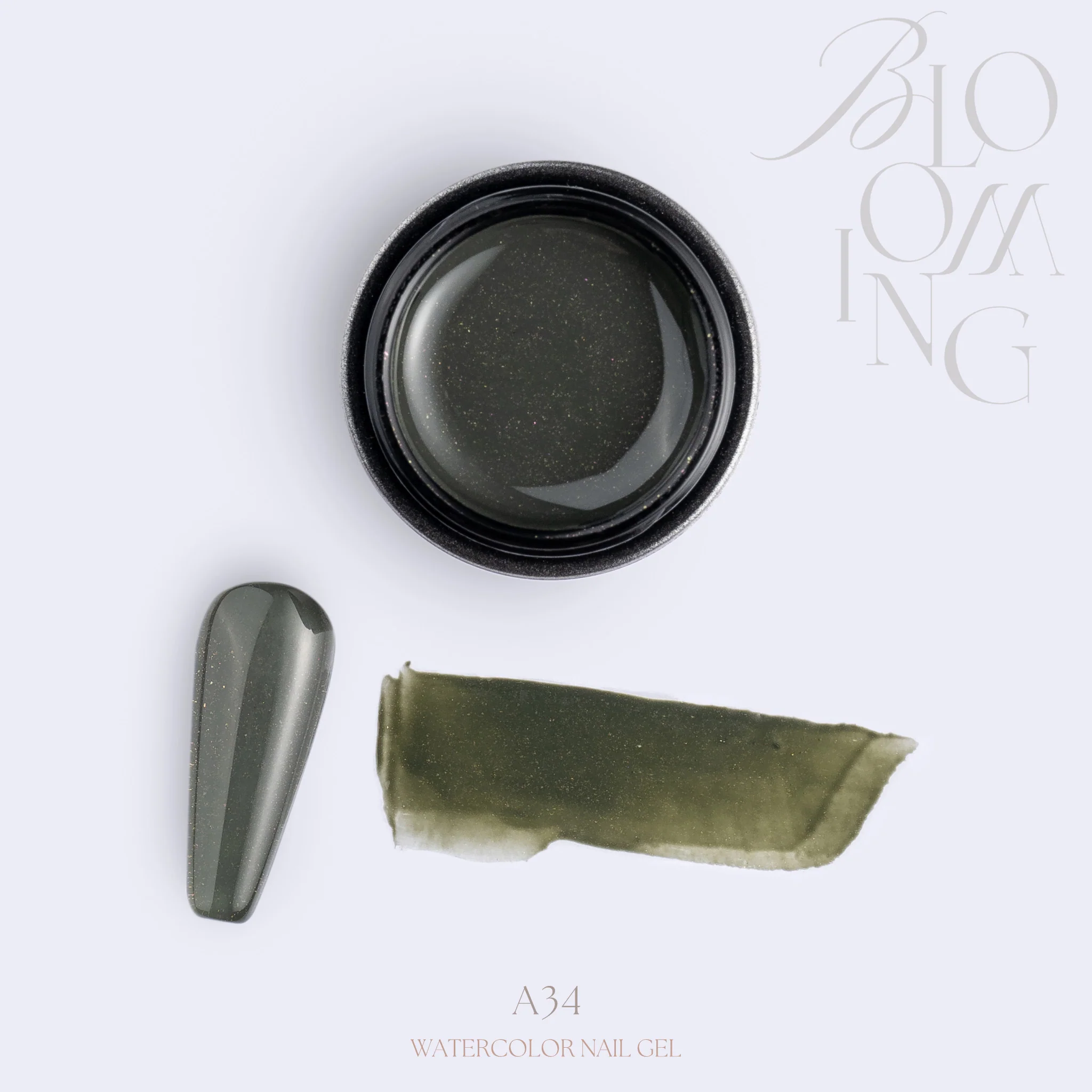 Blooming Nails - No.2 Watercolor Nail Gel Set - Image 17