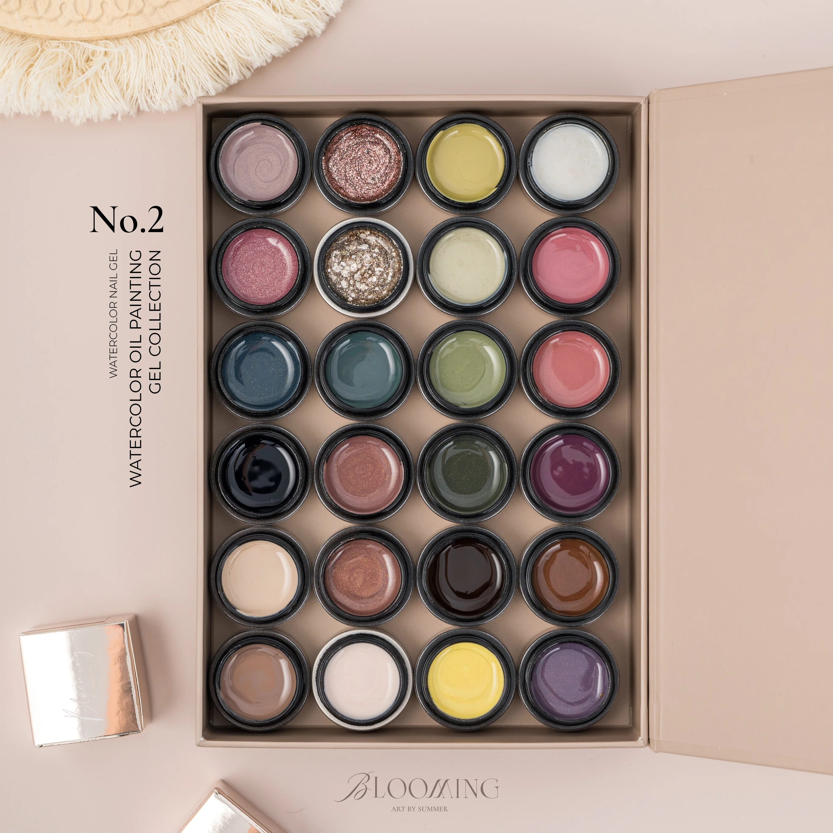 Blooming Nails - No.2 Watercolor Nail Gel Set - Image 6