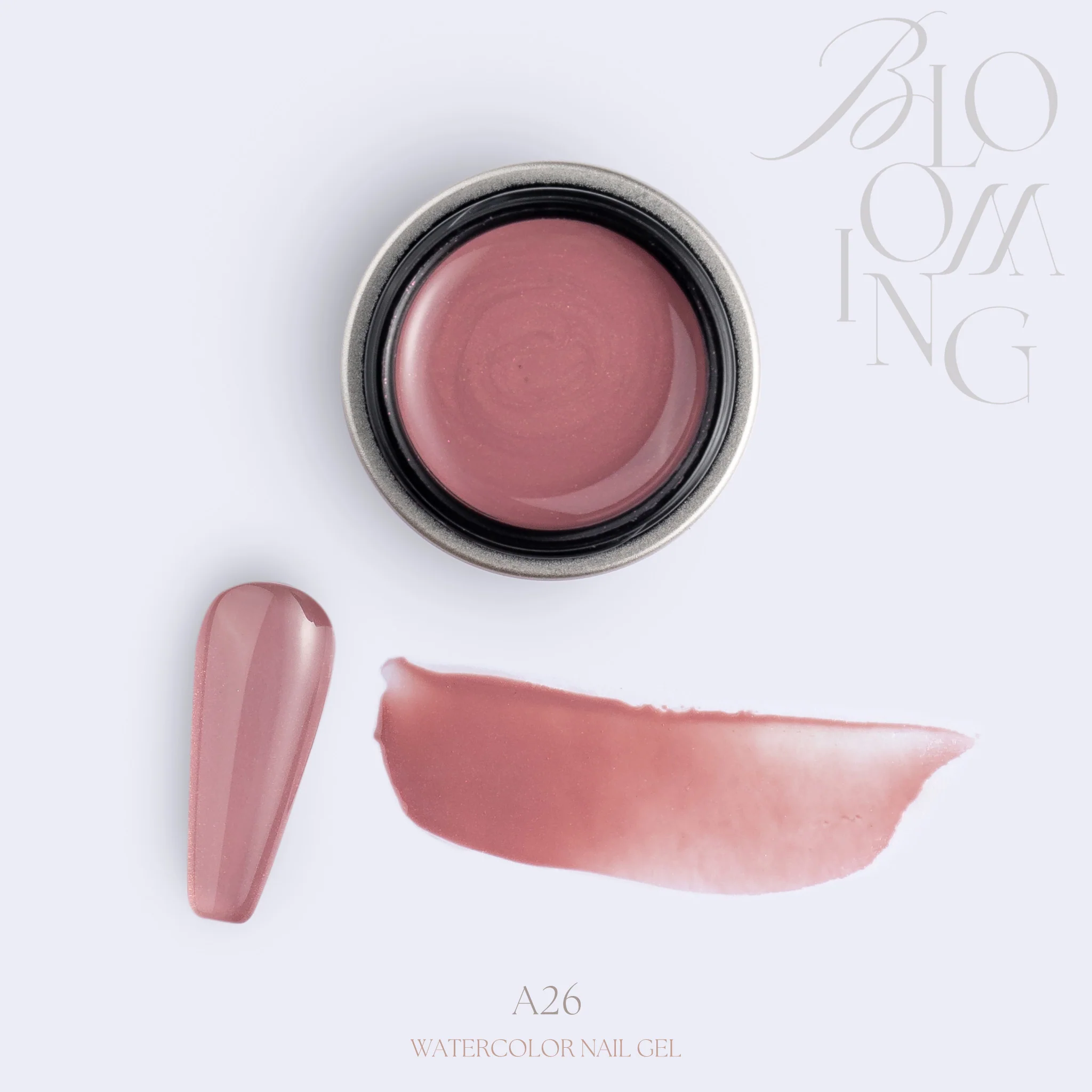 Blooming Nails - No.2 Watercolor Nail Gel Set - Image 9
