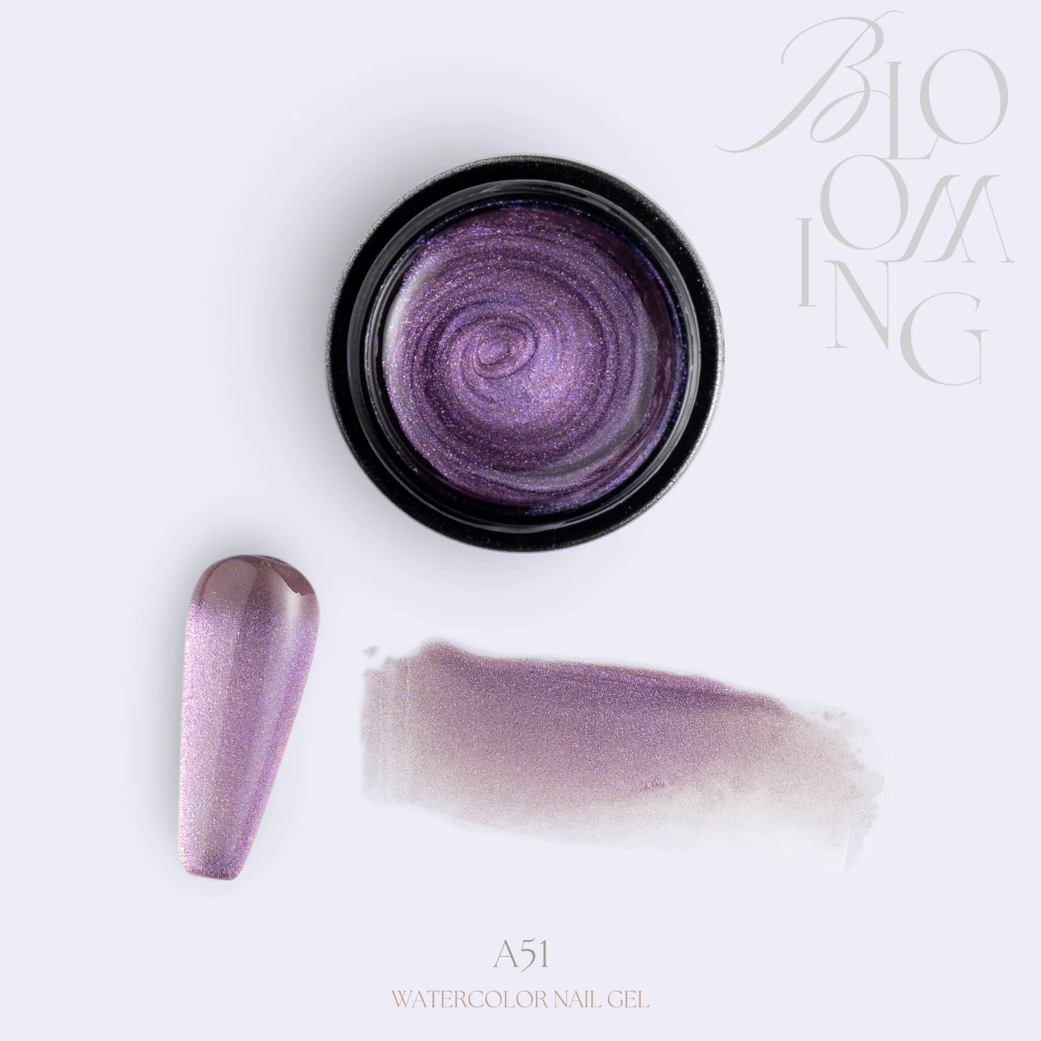 Blooming Nails - No.3 Watercolor Nail Gel Set - Image 10