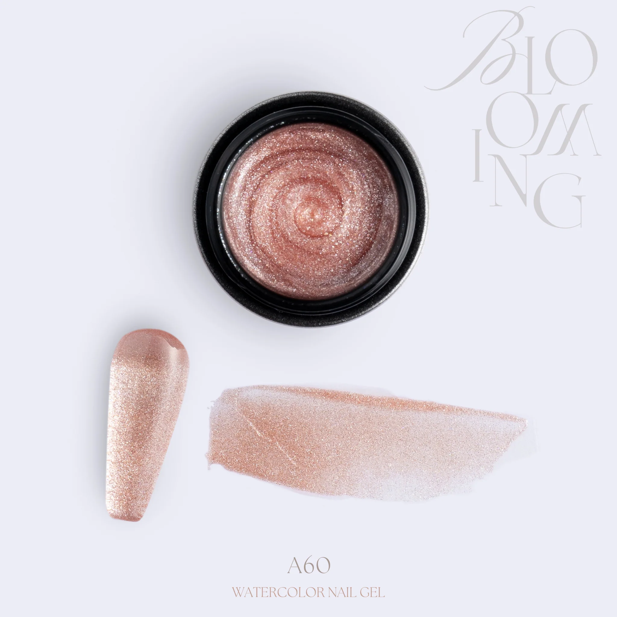 Blooming Nails - No.3 Watercolor Nail Gel Set - Image 19