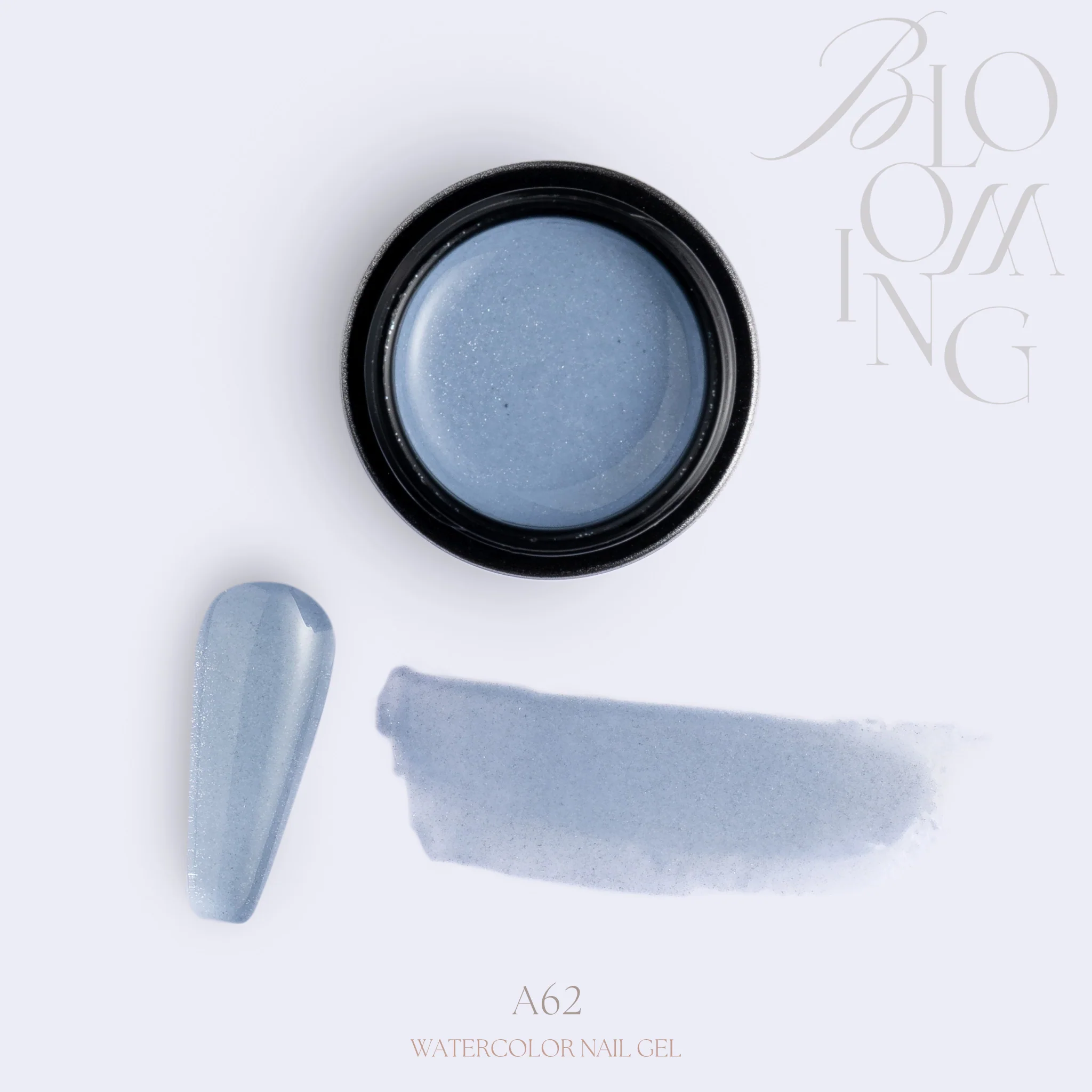 Blooming Nails - No.3 Watercolor Nail Gel Set - Image 21