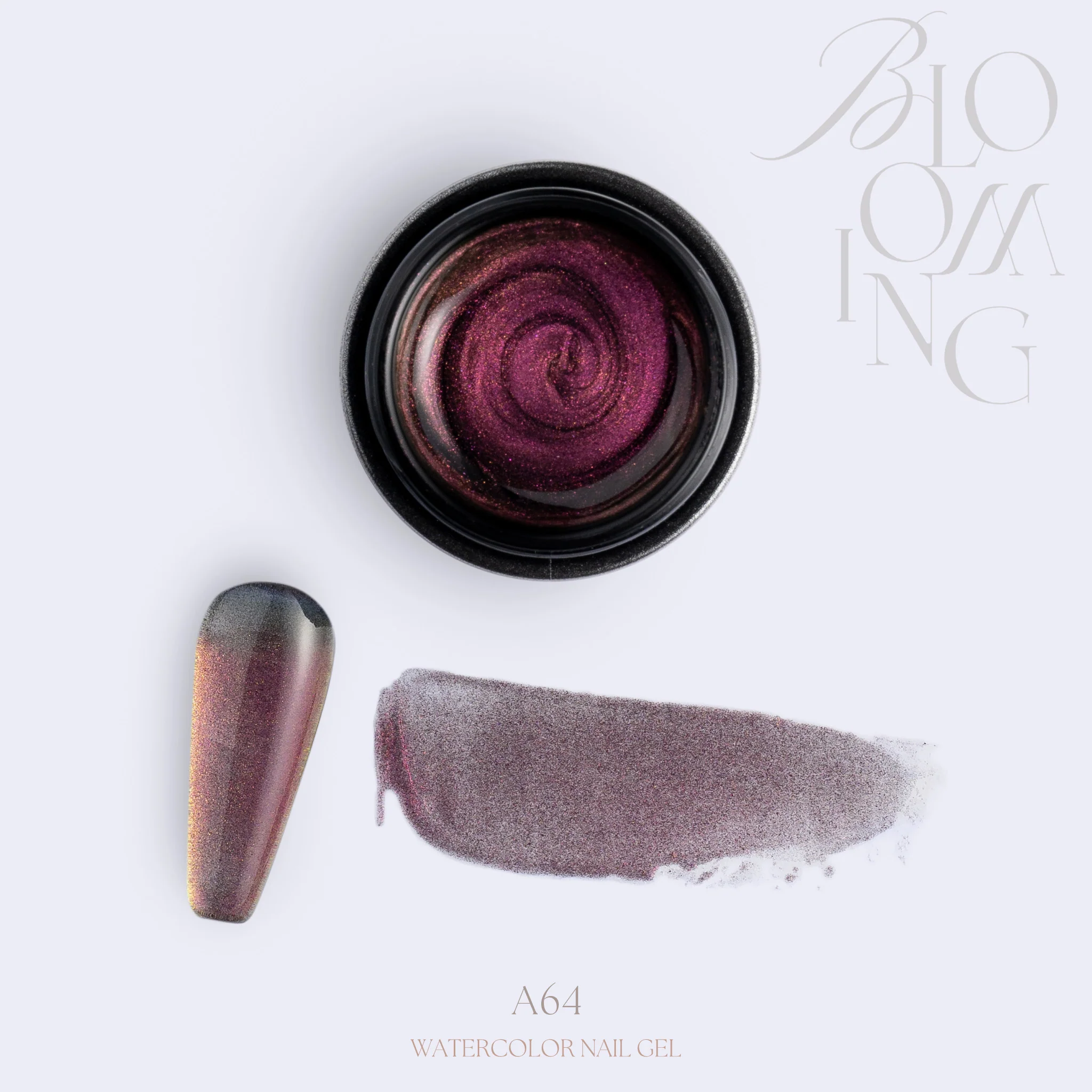Blooming Nails - No.3 Watercolor Nail Gel Set - Image 23