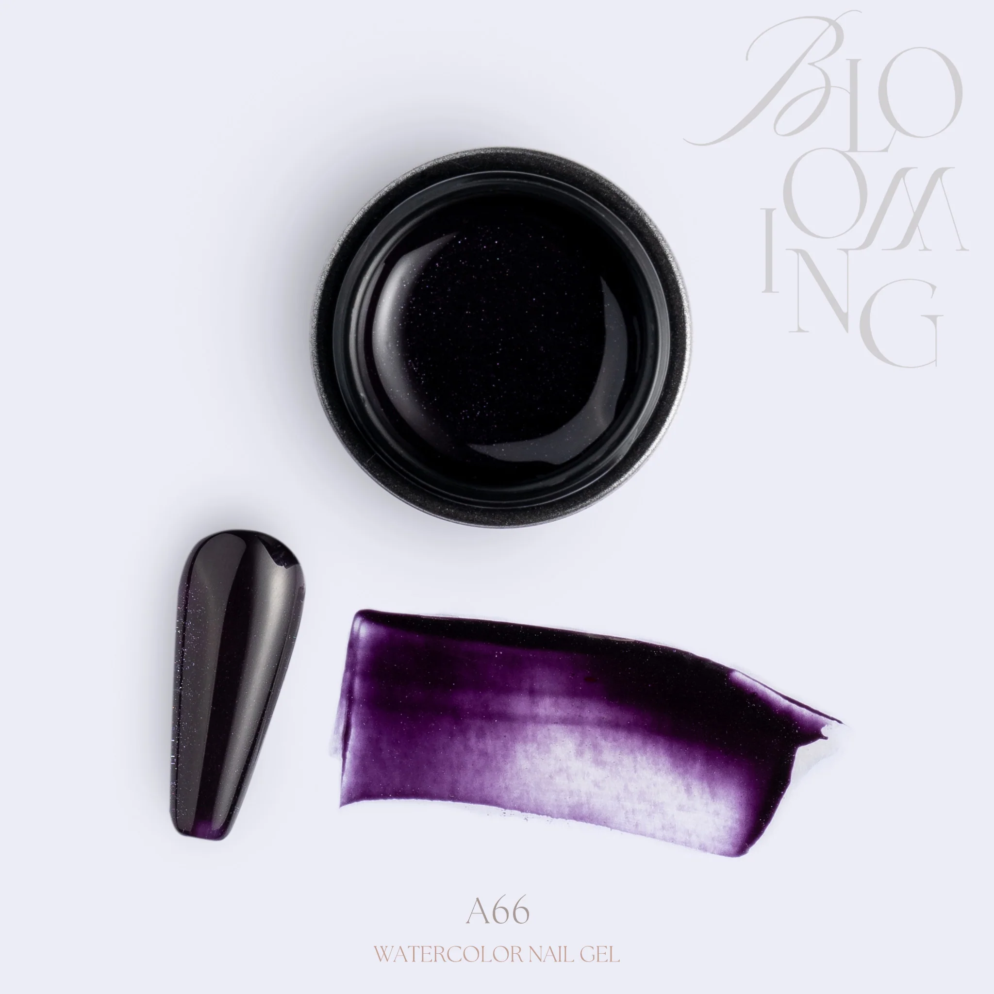 Blooming Nails - No.3 Watercolor Nail Gel Set - Image 25
