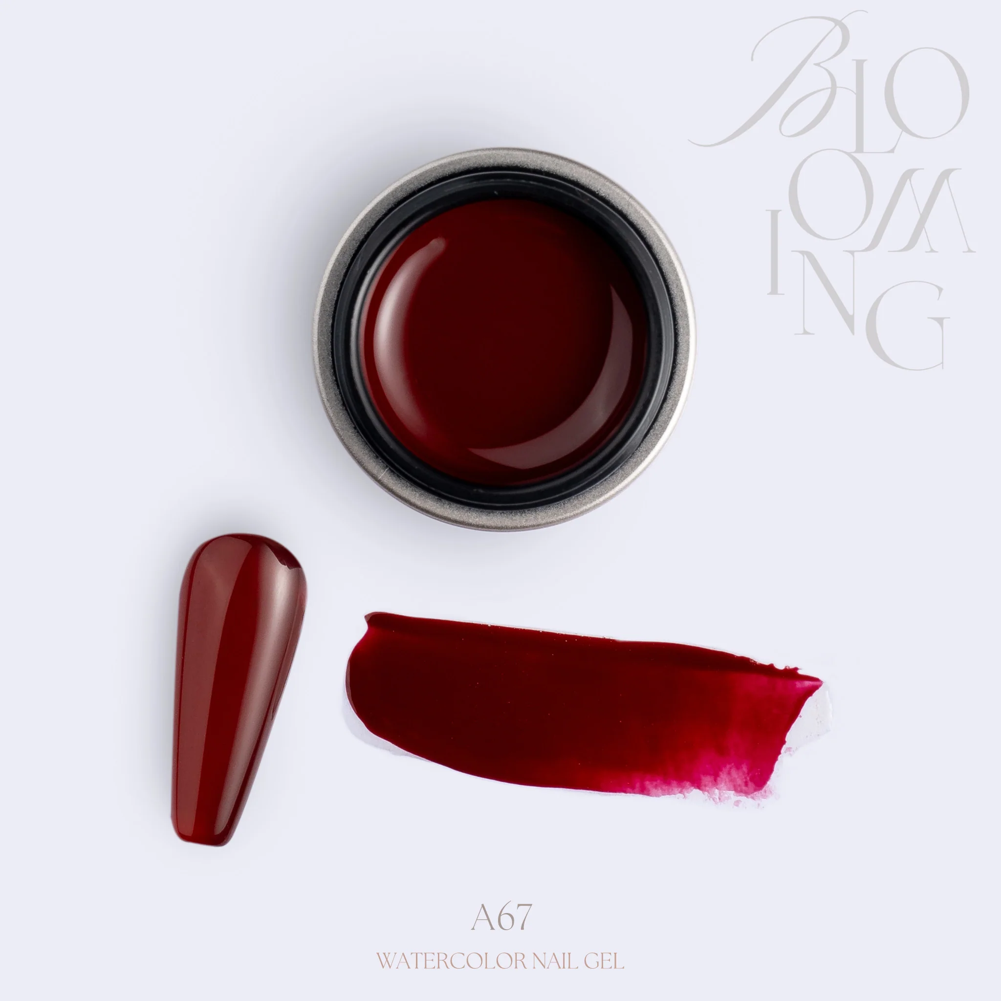 Blooming Nails - No.3 Watercolor Nail Gel Set - Image 26