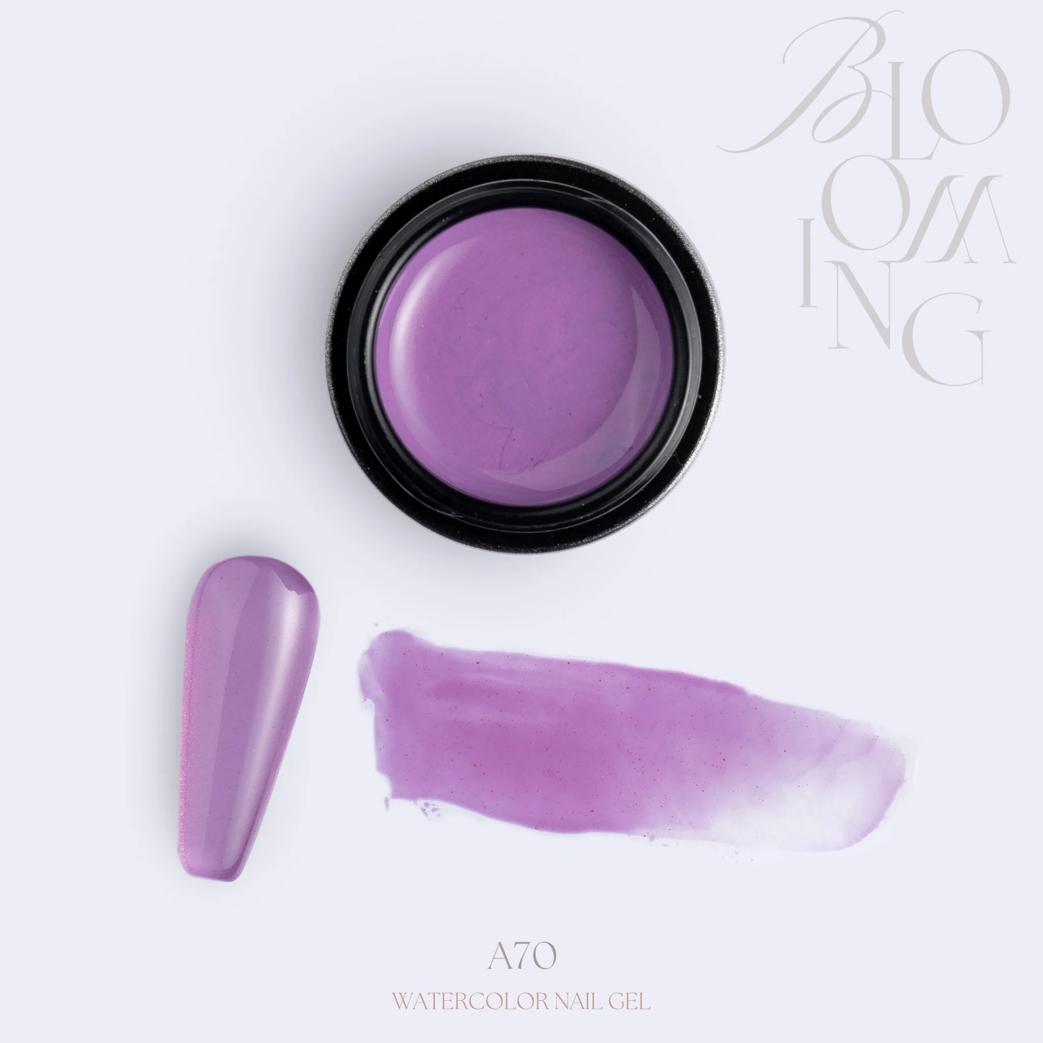 Blooming Nails - No.3 Watercolor Nail Gel Set - Image 29