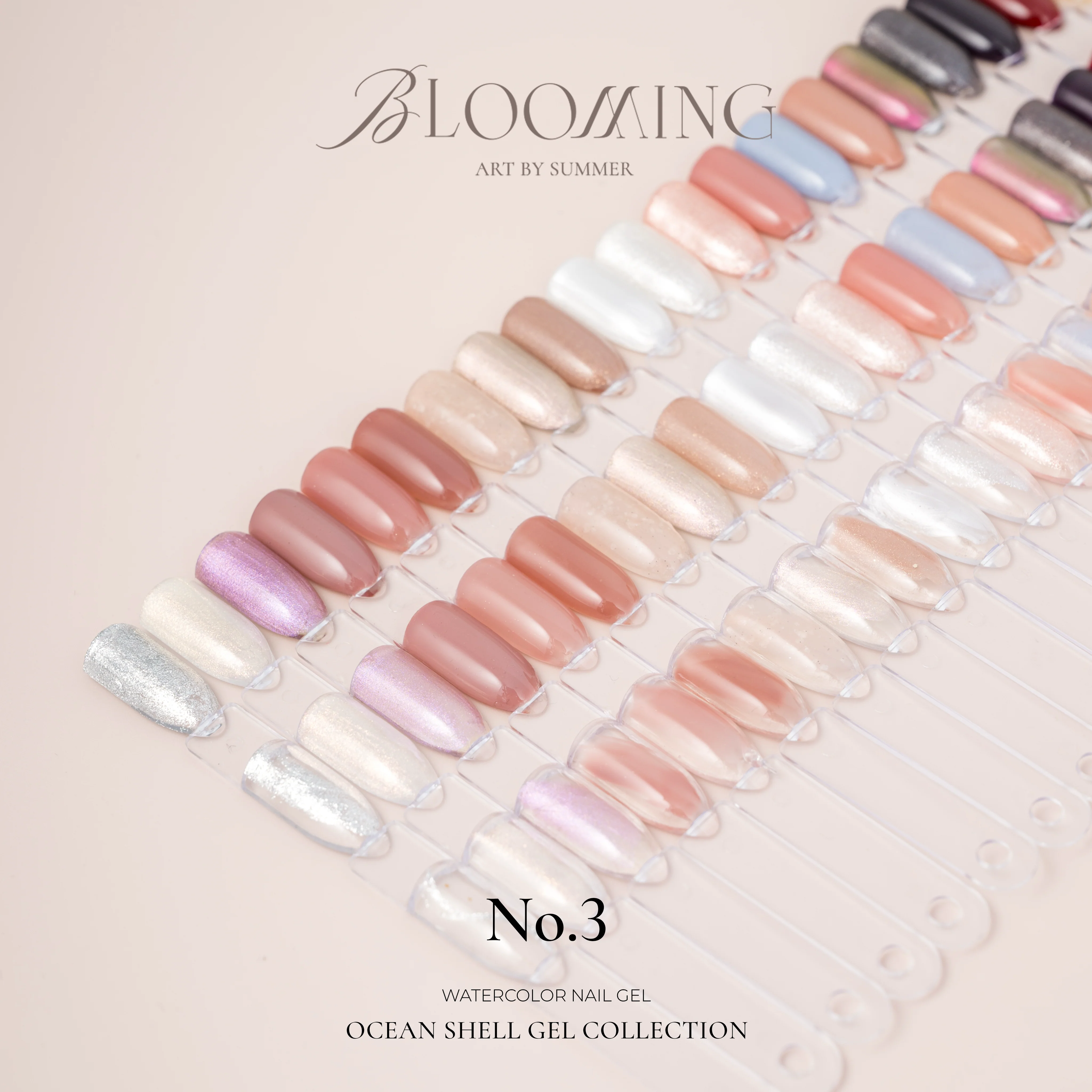Blooming Nails - No.3 Watercolor Nail Gel Set - Image 5