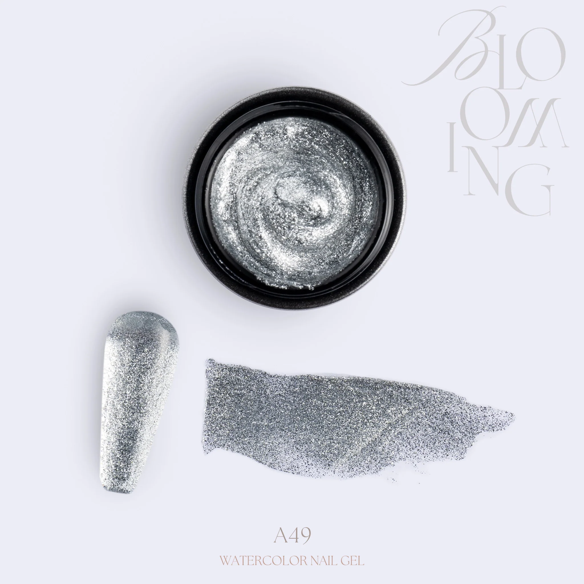 Blooming Nails - No.3 Watercolor Nail Gel Set - Image 8