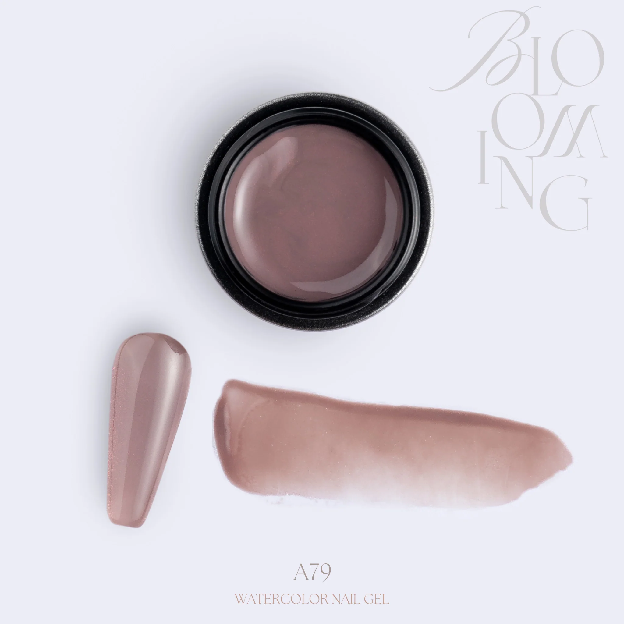 Blooming Nails - No.4 Watercolor Nail Gel Set - Image 13