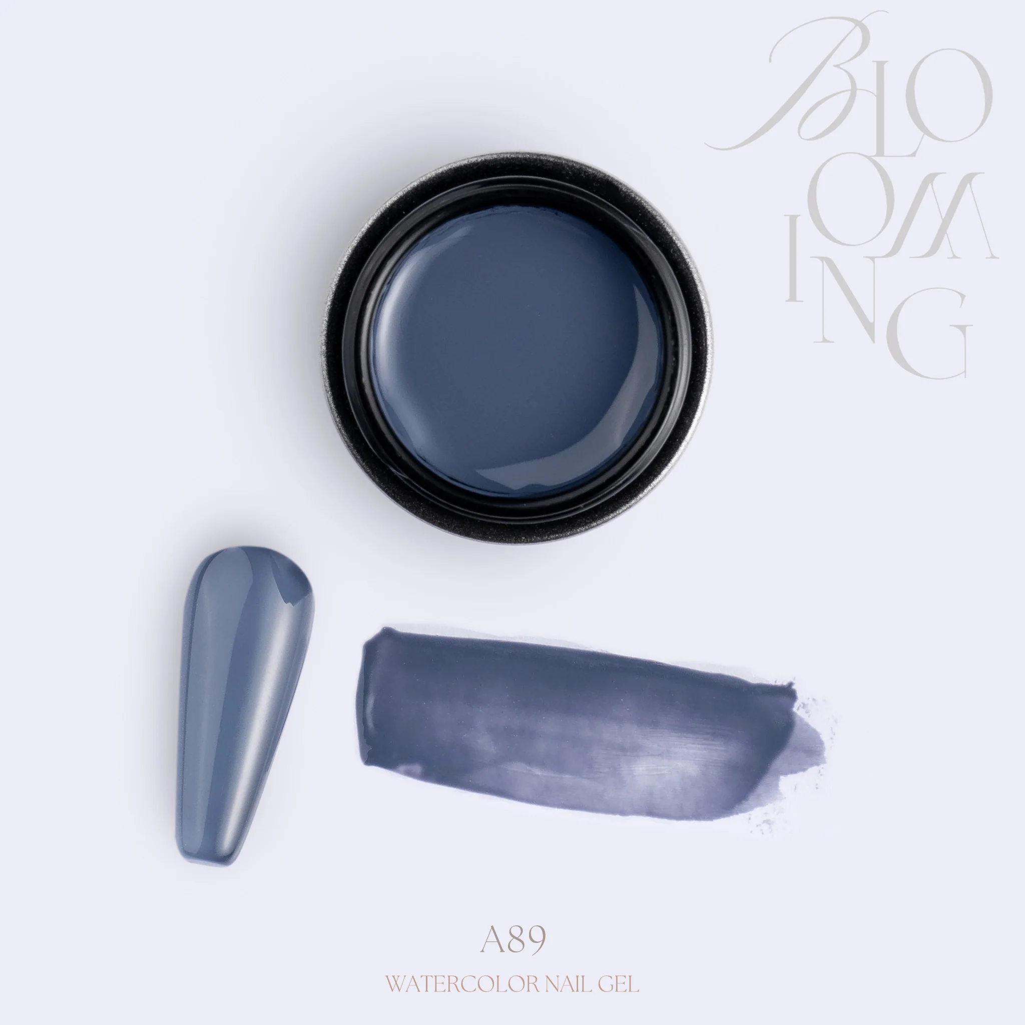 Blooming Nails - No.4 Watercolor Nail Gel Set - Image 23