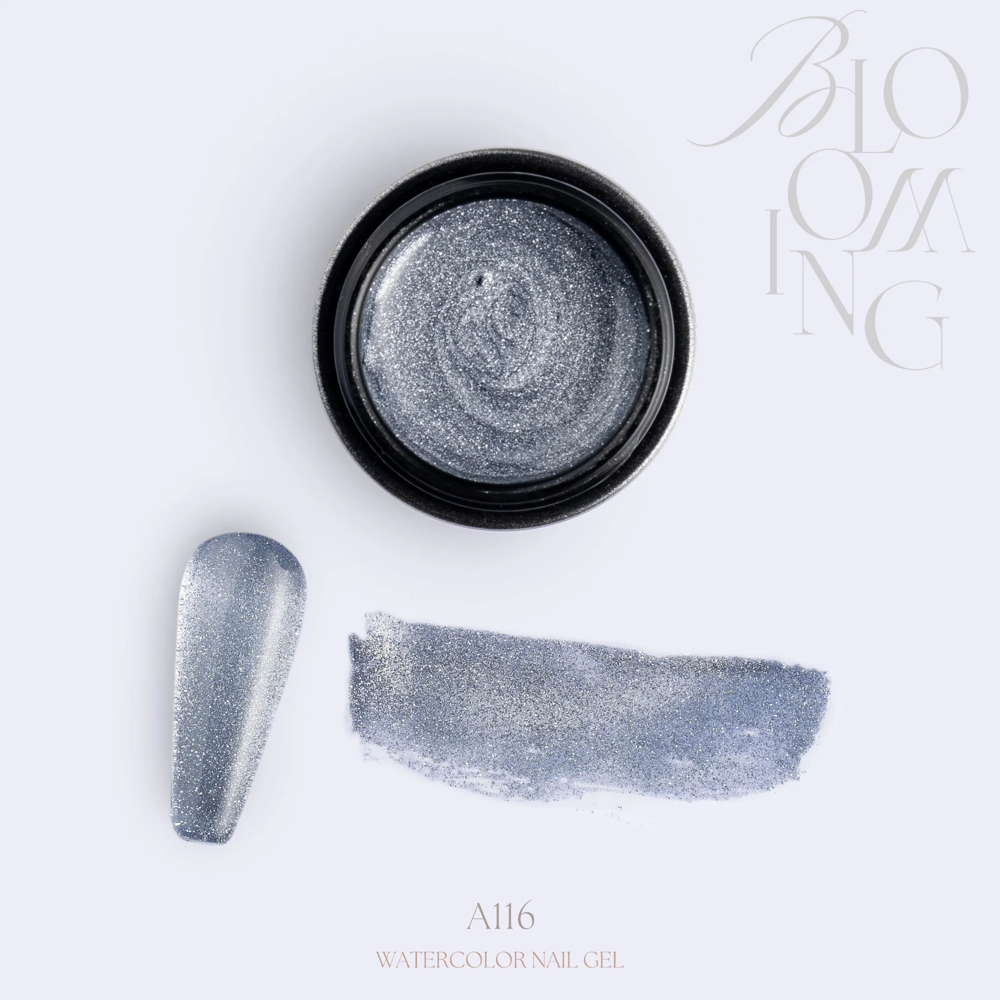 Blooming Nails - No.5 Watercolor Nail Gel Set - Image 27