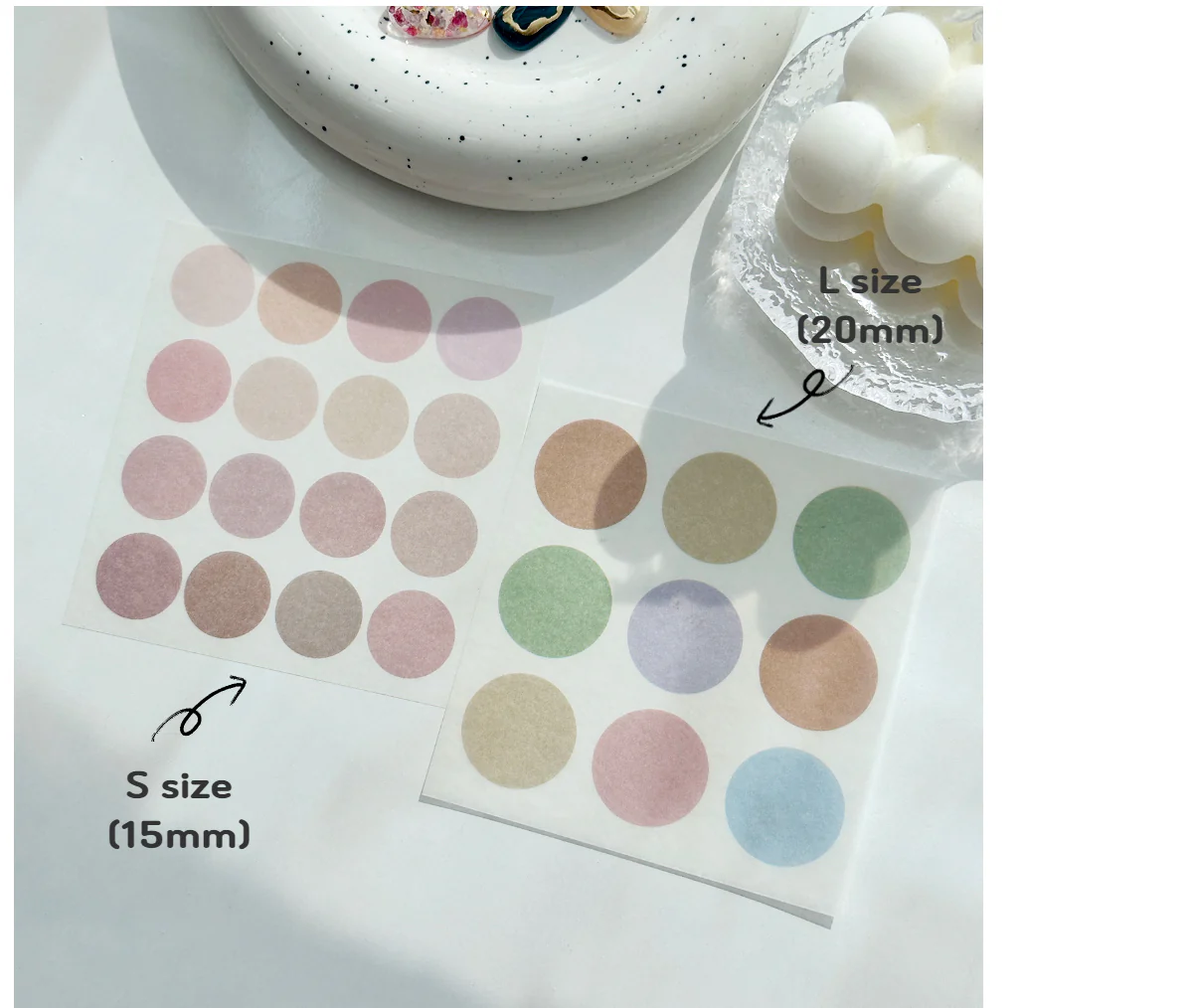 Bonniebee French Nail Stickers (S/L Size)