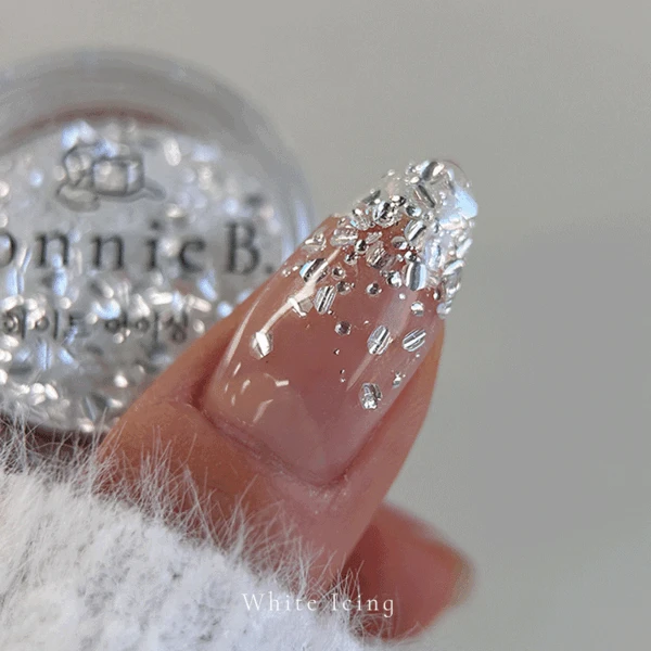 Bonniebee - Icing Nail Glitter (Pink/Blue/White) - Image 10
