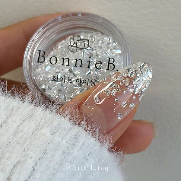 Bonniebee - Icing Nail Glitter (Pink/Blue/White) - Image 11