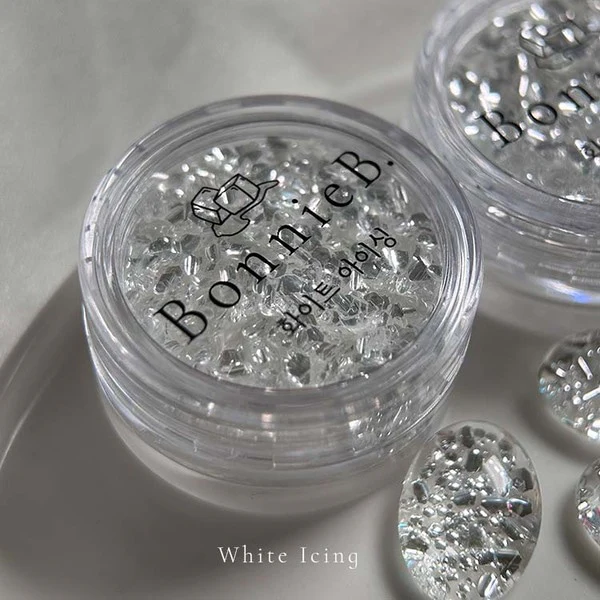 Bonniebee - Icing Nail Glitter (Pink/Blue/White) - Image 12
