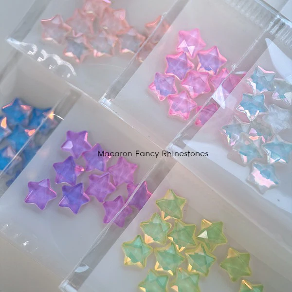 Bonniebee - Macaron Fancy Flatback Rhinestones (star)