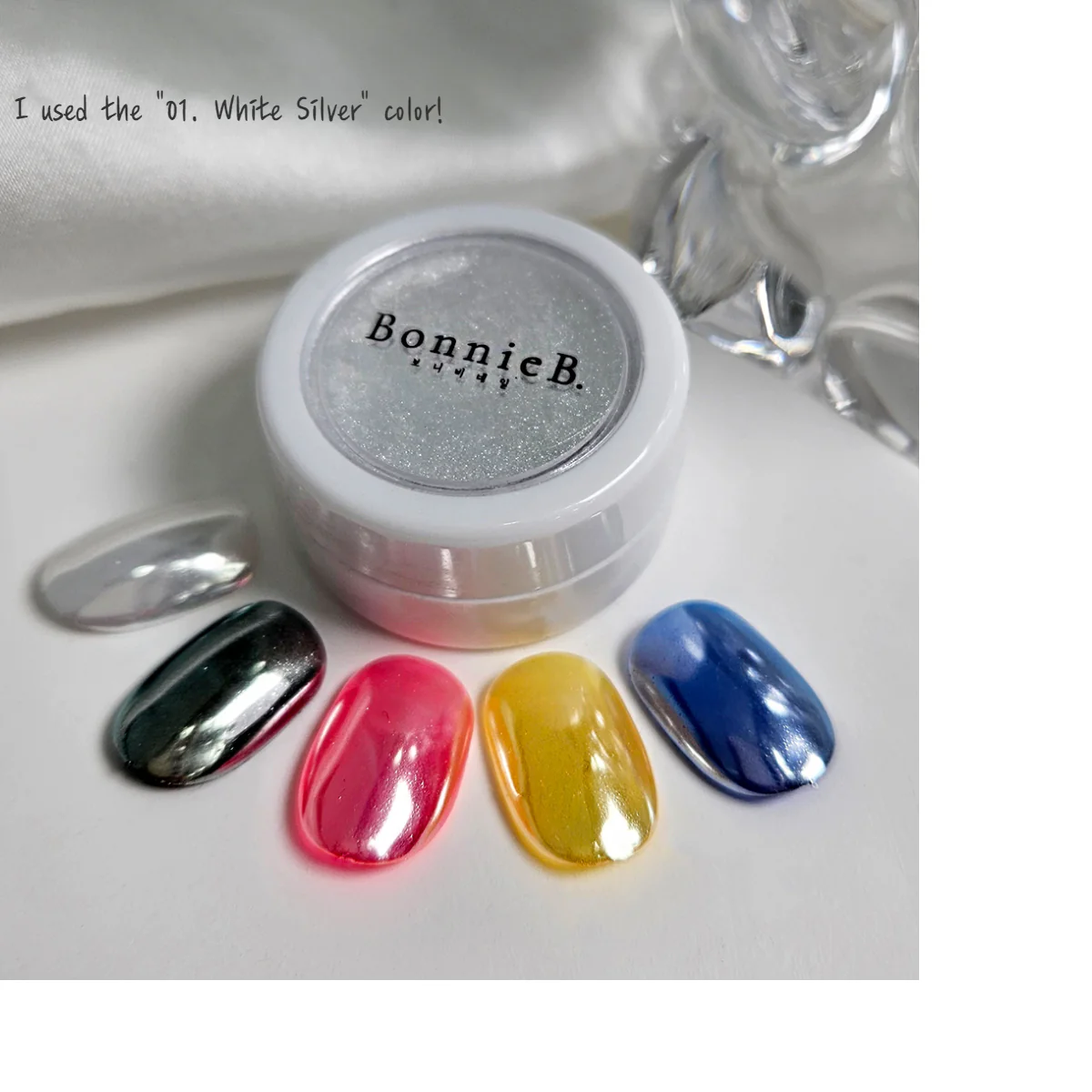 Bonniebee Metallic Mirror Powder [3 Types] - Image 3