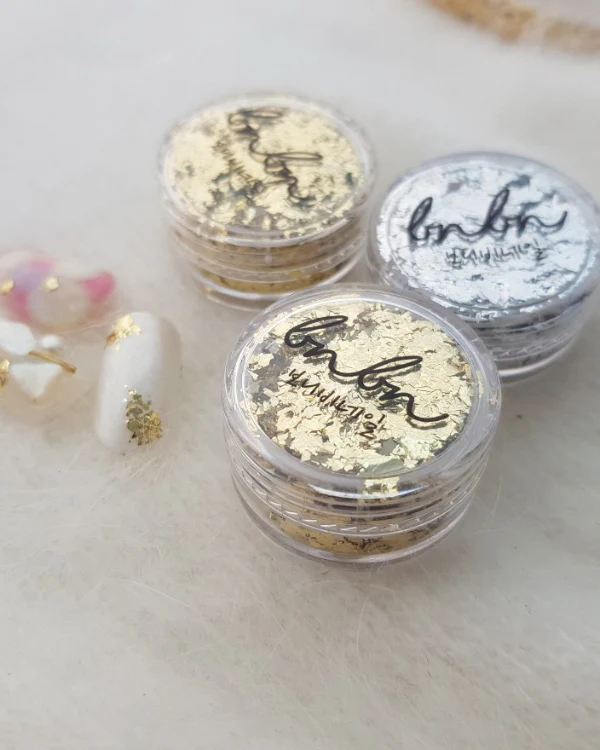 Bonniebee - Metallic Nail Flakes (2 types) - Image 2