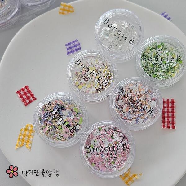 Bonniebee - Sweet Flower Jelly Spring Glitter (6 types) - Image 3