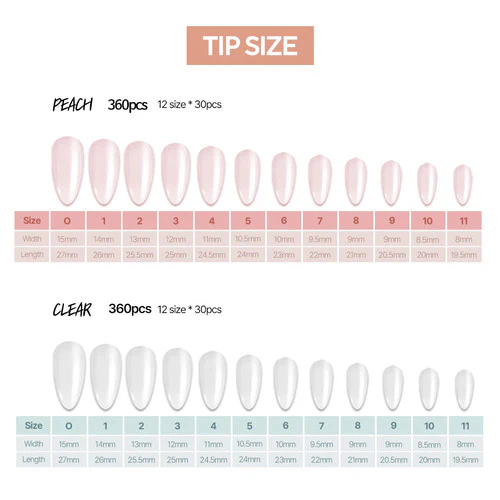 DIAMI Canoe Tips Refill (Clear ONLY) - Image 2