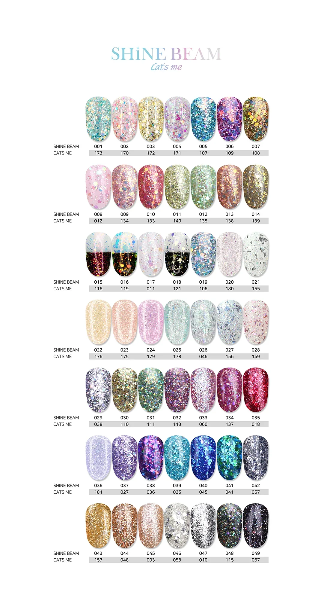 CATS ME Shine Beam Collection (49 Piece) (Discontinued) - Image 3
