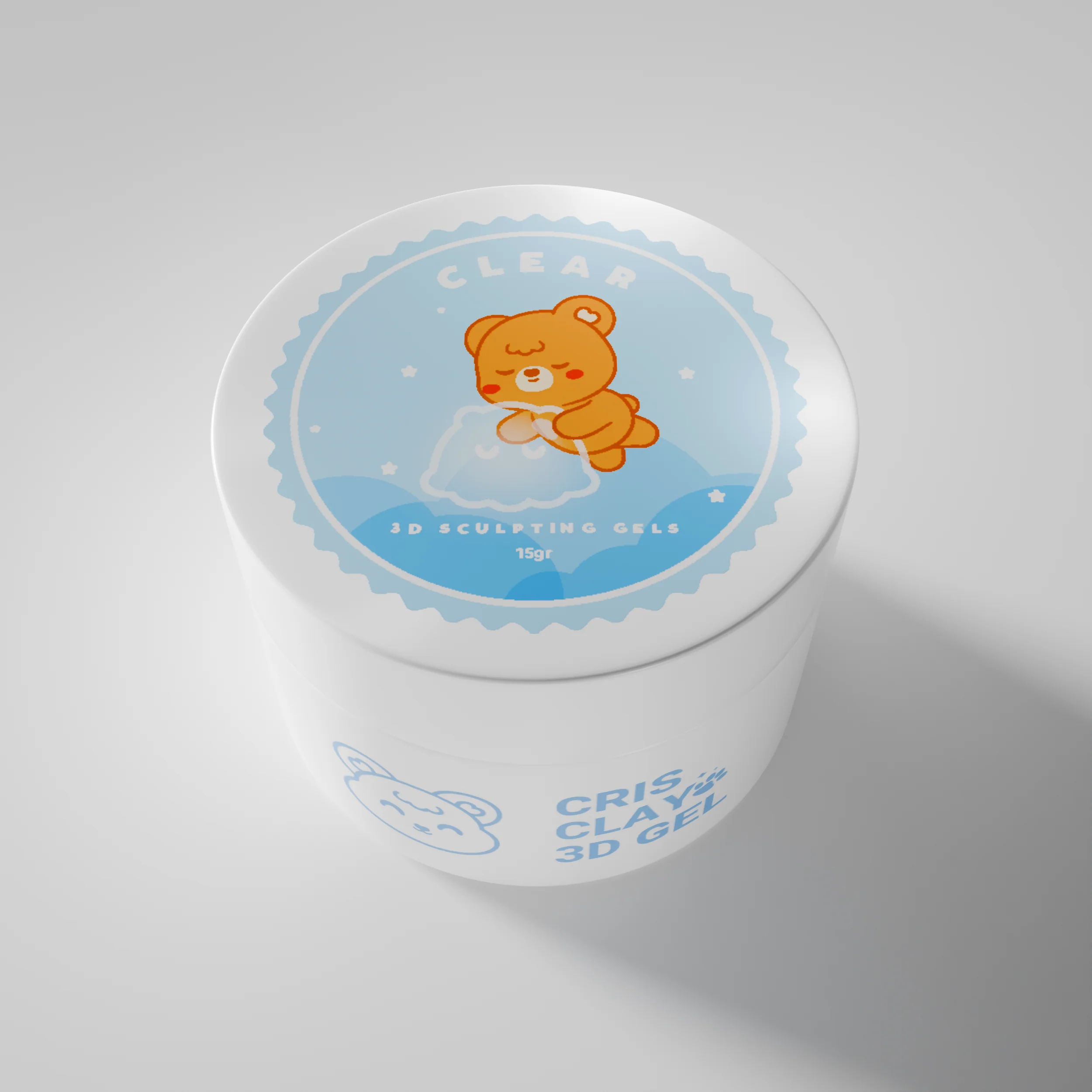 Cris Clay - Clear 3D Sculpting Gel (15g)