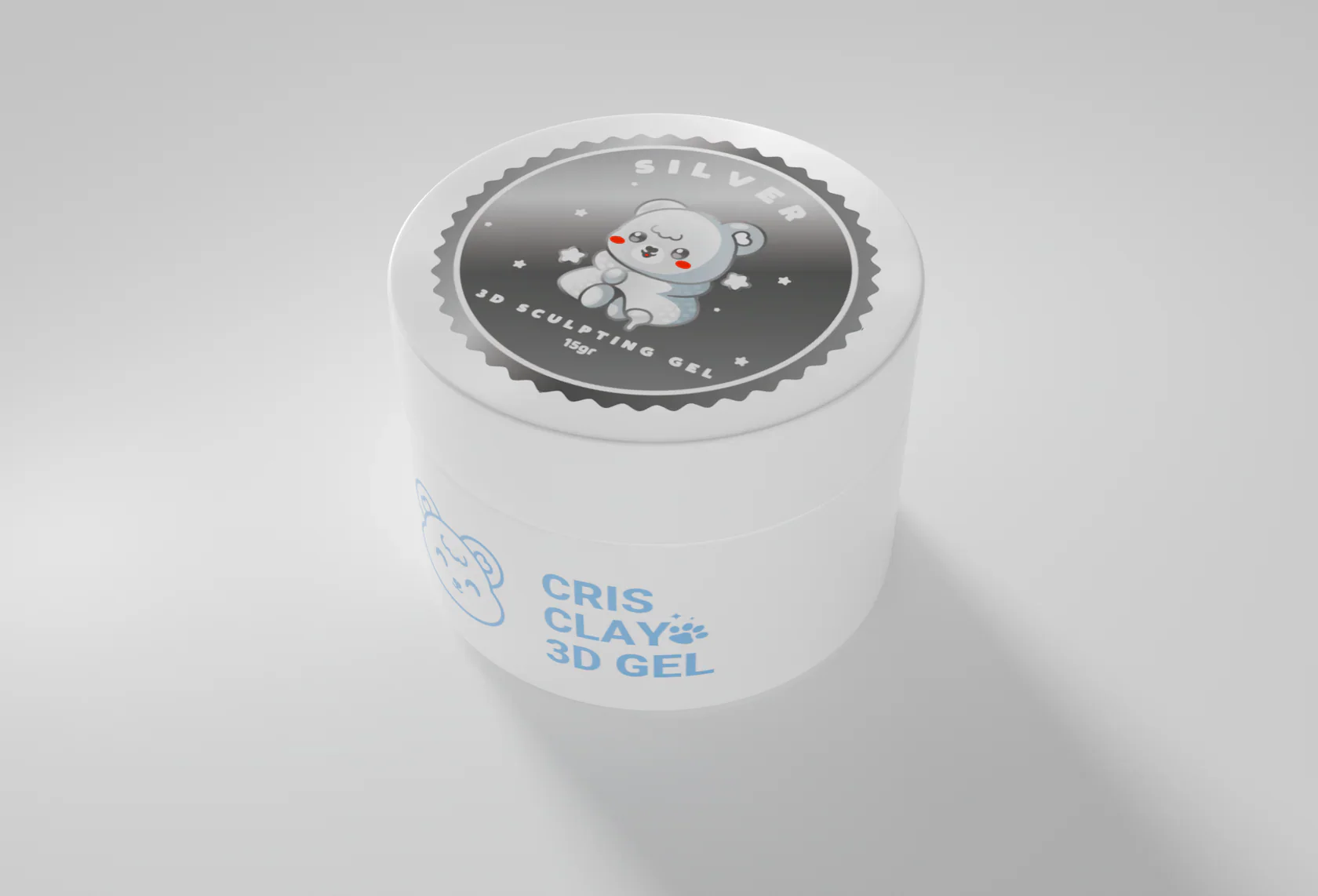 Crisania Neri - Silver 3D Sculpting Gel (15g)