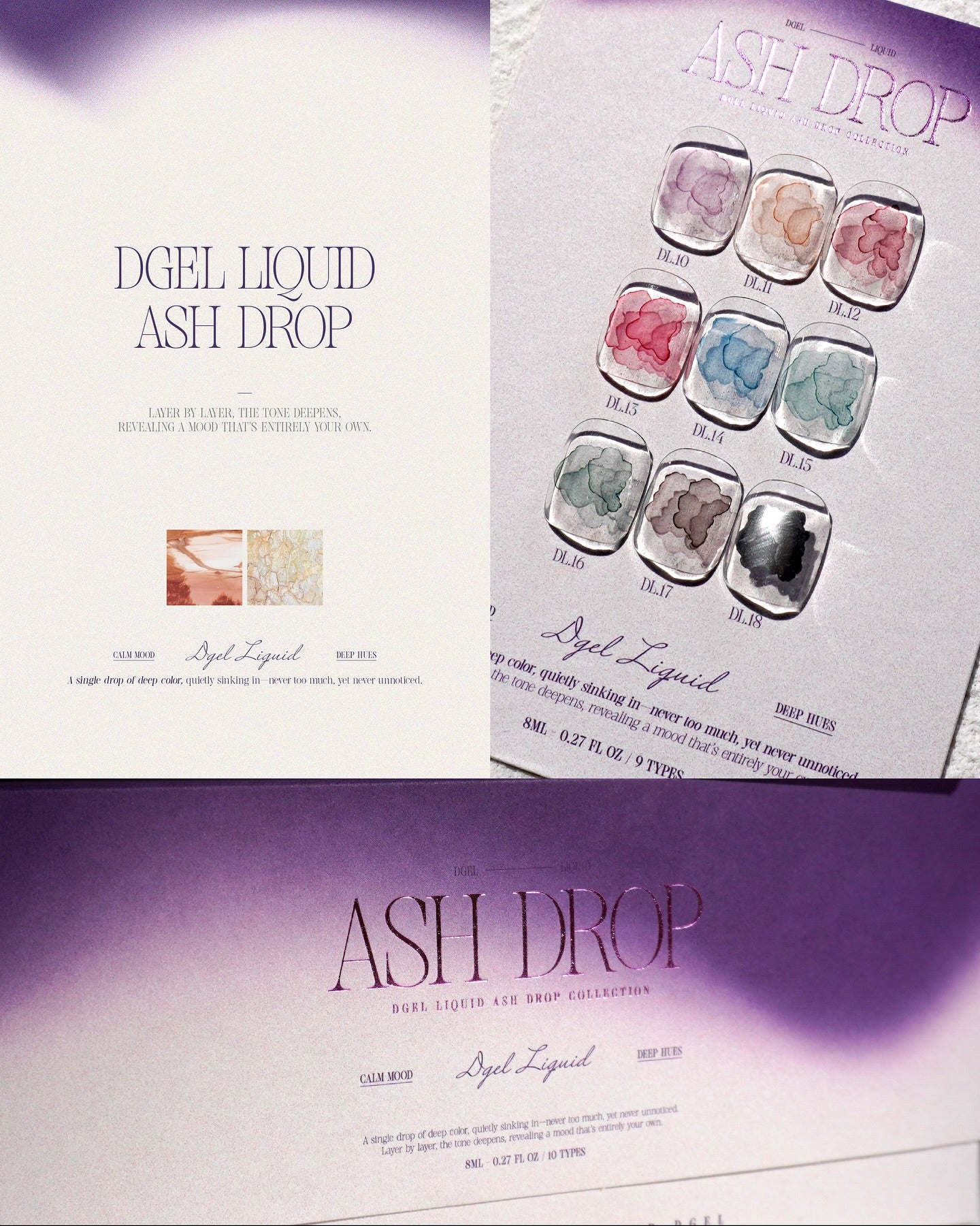 DGEL Liquid Ash Drop Collection (9 colours) - Image 4