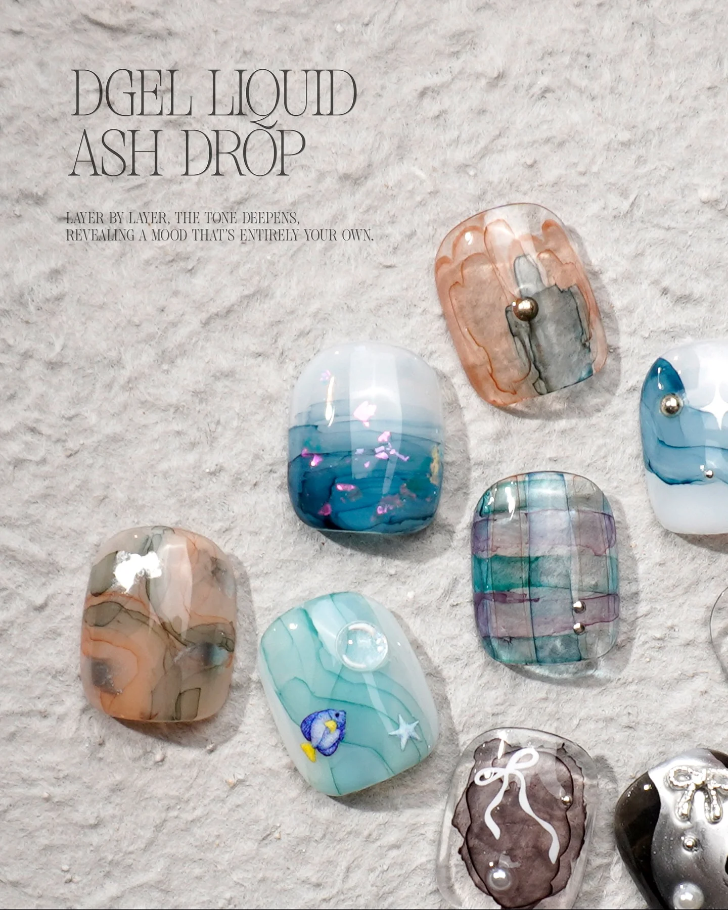 DGEL Liquid Ash Drop Collection (9 colours) - Image 7