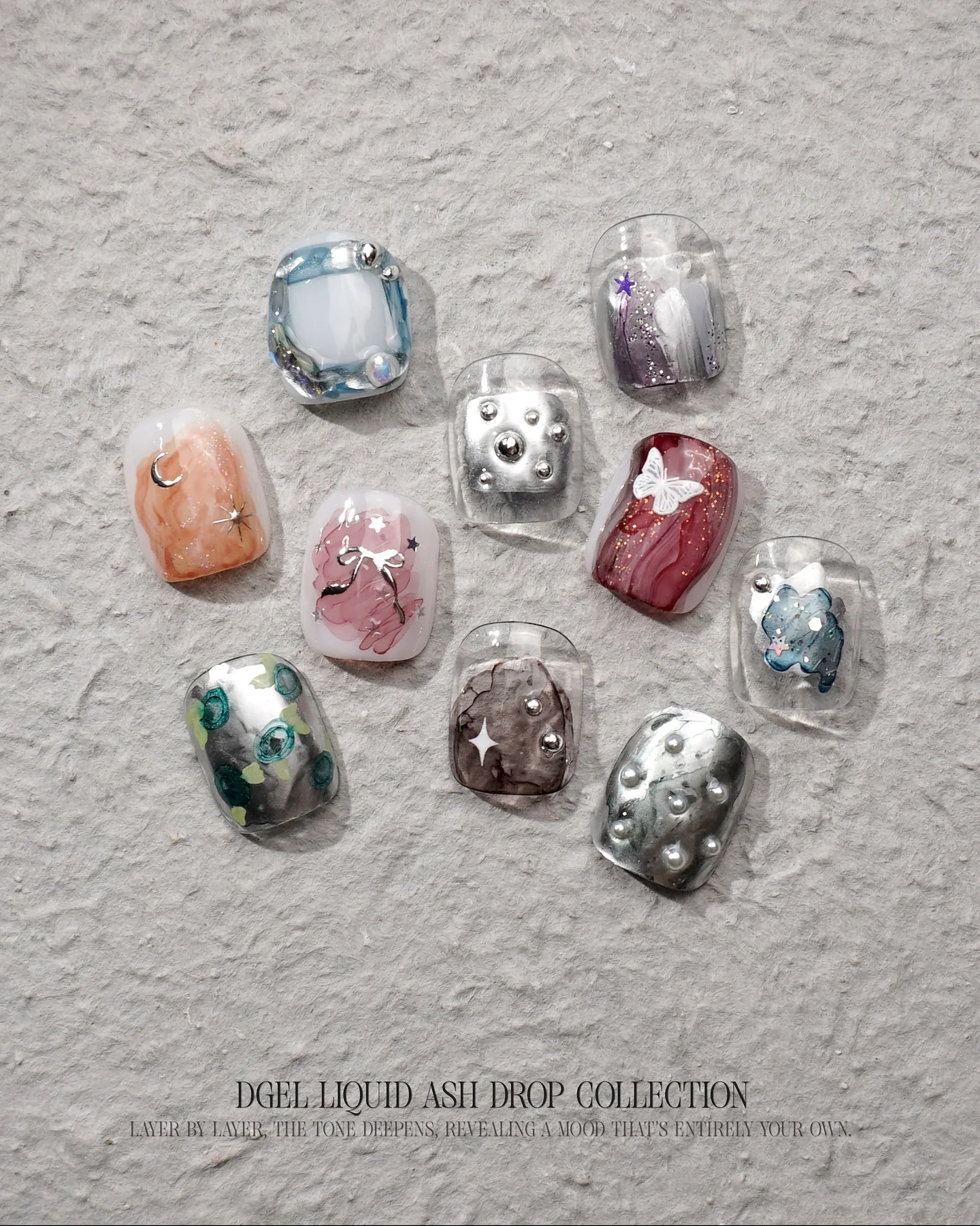 DGEL Liquid Ash Drop Collection (9 colours) - Image 9
