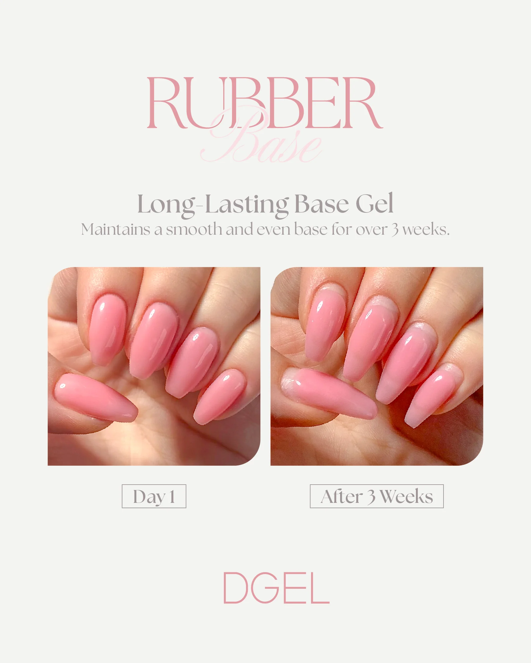 DGEL - Rubber Base Gel (5 types) - Image 3