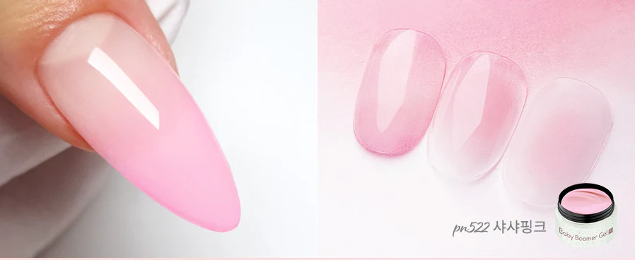 DIAMI Baby Boomer Gel Pastel Satin Collection (PN521~530) - Image 3