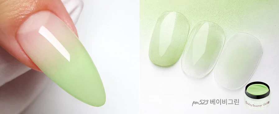 DIAMI Baby Boomer Gel Pastel Satin Collection (PN521~530) - Image 4