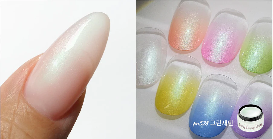 DIAMI Baby Boomer Gel Pastel Satin Collection (PN521~530) - Image 9