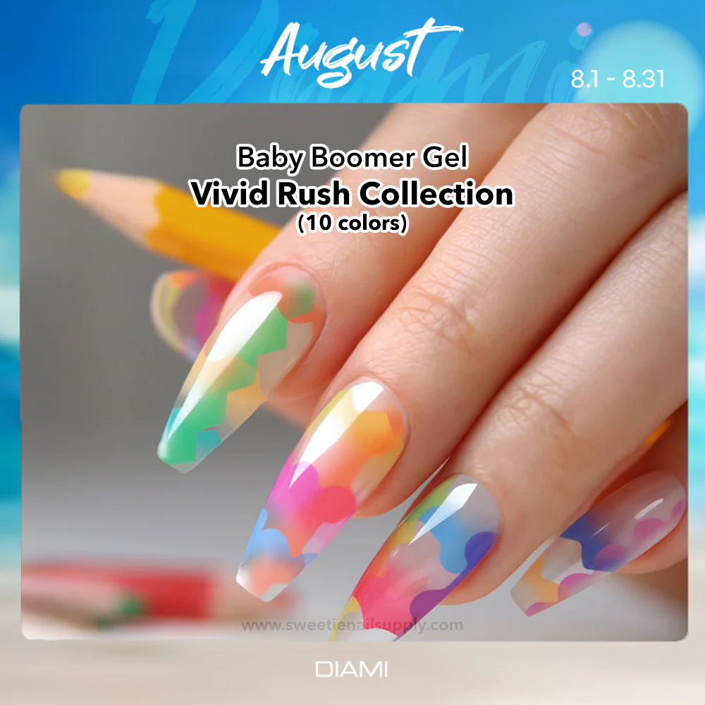 DIAMI Baby Boomer Gel Vivid Rush Collection (PN511~520)