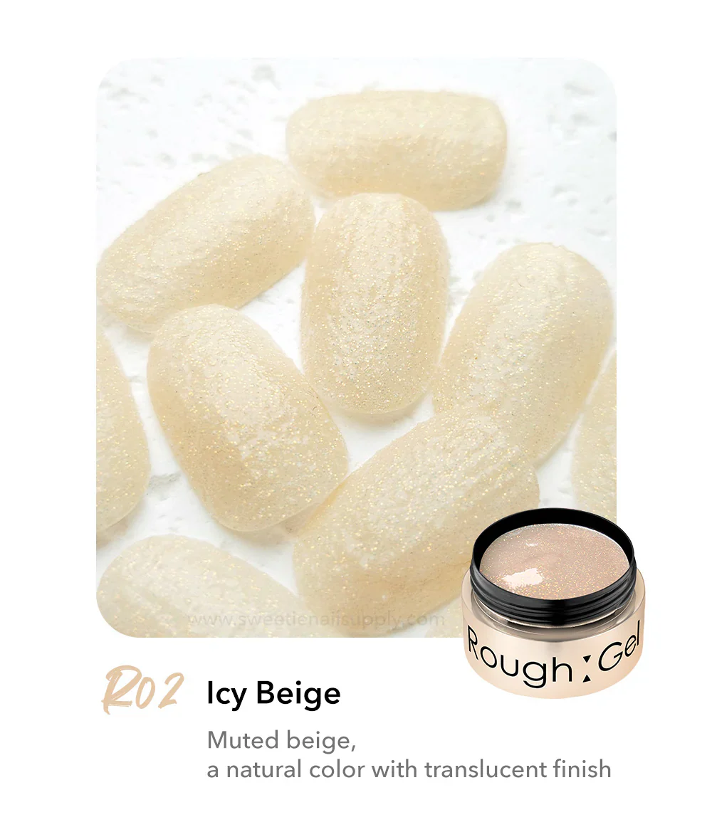 DIAMI - R01-R04 Rough Gel ICY Series (Silver Beam, Beige, Purple, Mint) - Image 3