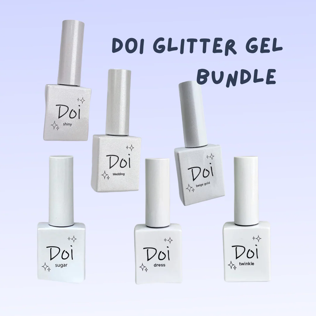 Nailbayo - Doi Glitter Gel Bundle