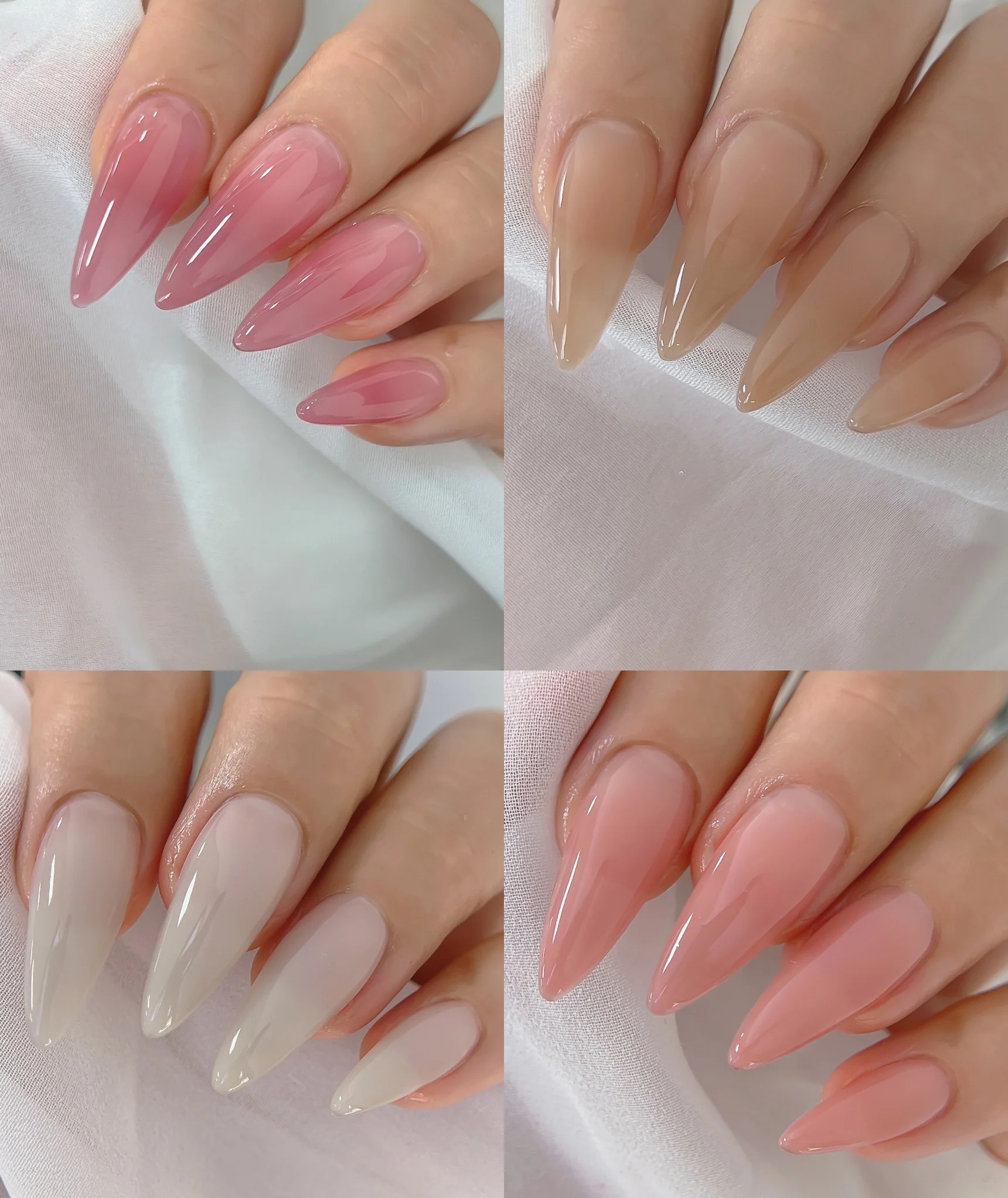 Nailbayo - Doi Nudi Syrup Gel Set IV (4 Types)