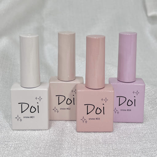 Nailbayo - Doi Snow Glitter Gel Collection (4pcs)