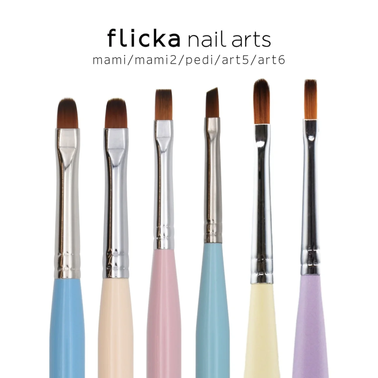 Flicka Nail Arts - Gel Brushes - Image 2
