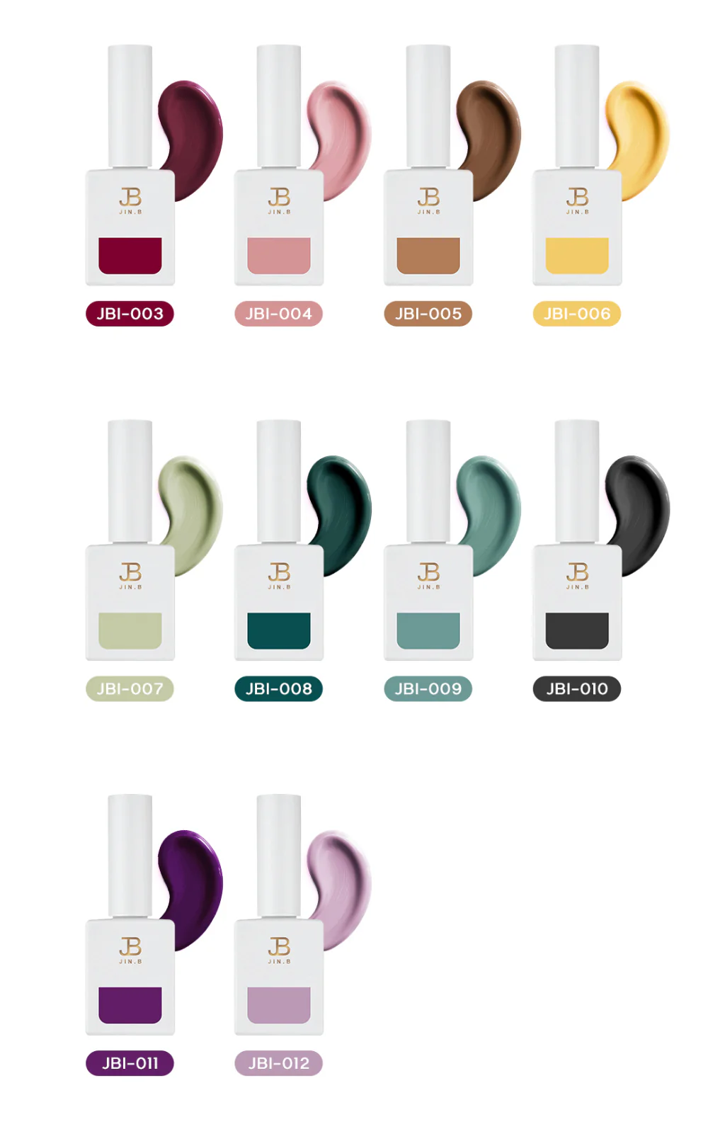 Gracia JIN.B Crescendo Series 10pc Set (Collection/Individual) - Image 4